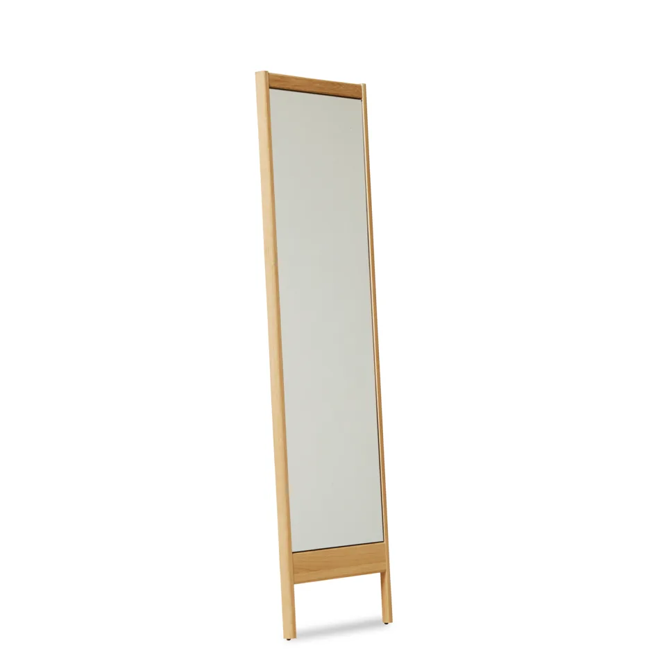 A Line wall mirror, Oak Form & Refine