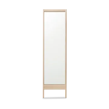 A Line wall mirror - White oak - Form & Refine