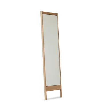 A Line wall mirror - White oak - Form & Refine