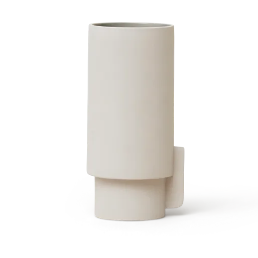 Alcoa vase L - Light gray - Form & Refine