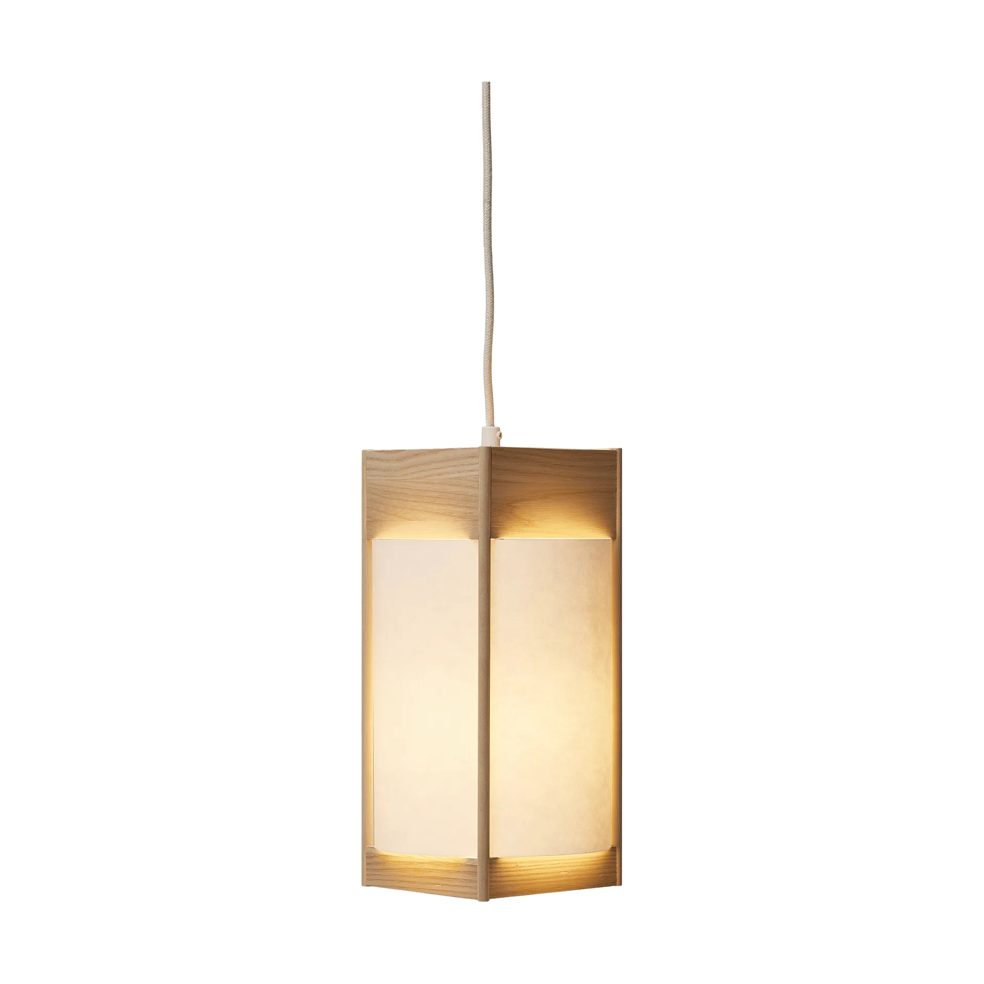 Andon pendant lamp, Ash, medium Form & Refine
