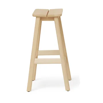 Angle Standard bar stool 65 cm - Beech - Form & Refine