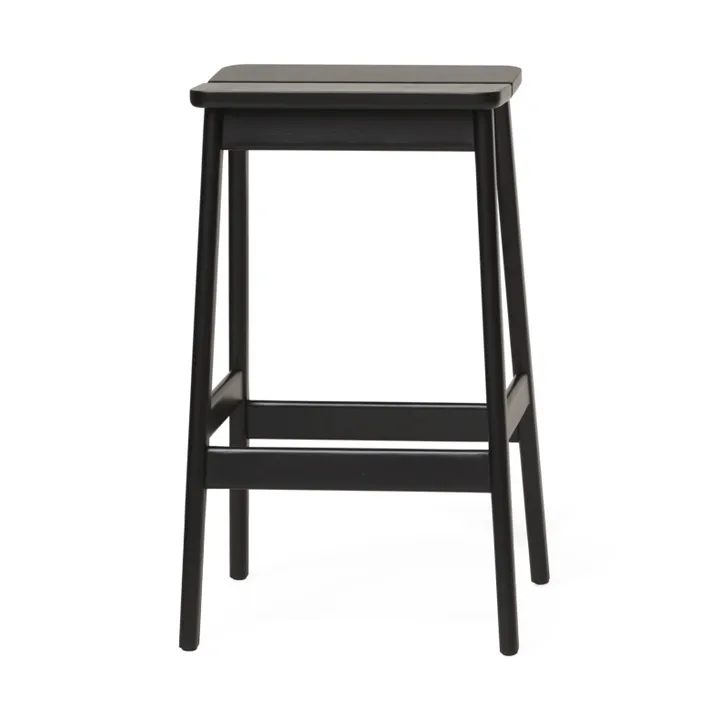 Angle Standard bar stool 65 cm - Black - Form & Refine