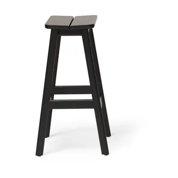 Angle Standard bar stool 65 cm - Black - Form & Refine