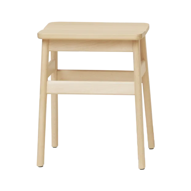 Angle Standard stool 45 cm, Beech Form & Refine