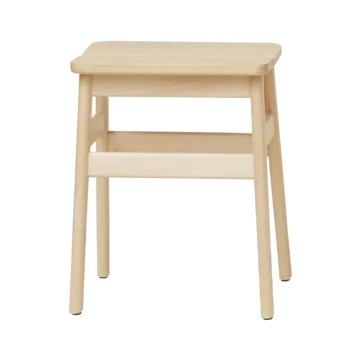 Angle Standard stool 45 cm - Beech - Form & Refine