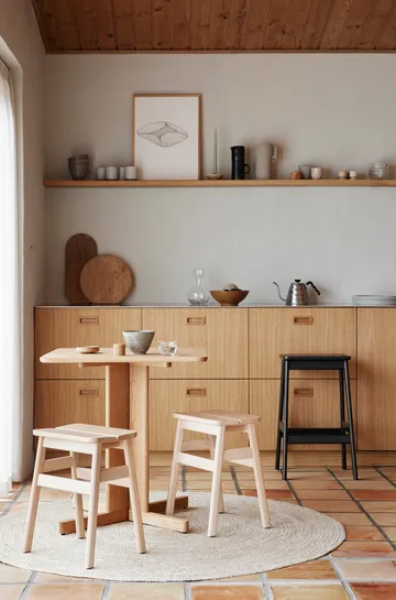 Angle Standard stool 45 cm - Beech - Form & Refine