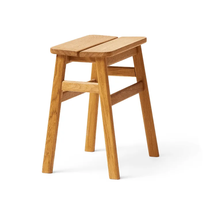 Angle Standard stool 45 cm, Oak Form & Refine