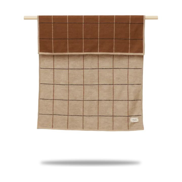 Aymara baby blanket 70x100 cm - New squares - Form & Refine