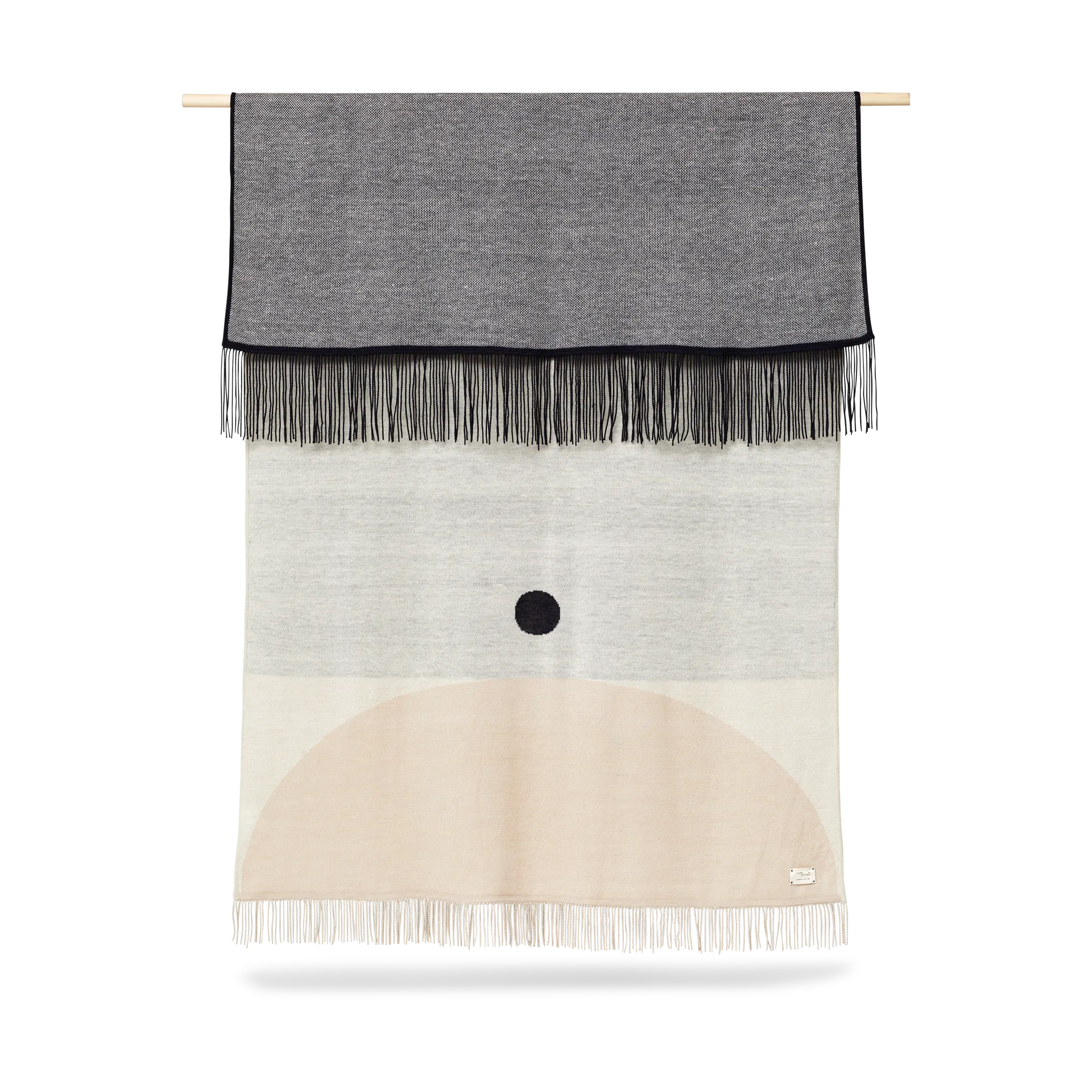 Aymara blanket 130x190 cm, Pattern cream Form & Refine