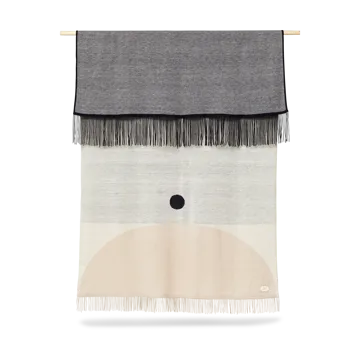 Aymara blanket 130x190 cm - Pattern cream - Form & Refine