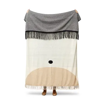 Aymara blanket 130x190 cm - Pattern cream - Form & Refine