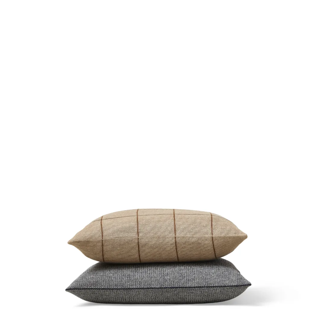 Aymara cushion 52x52 cm, New square brown Form & Refine