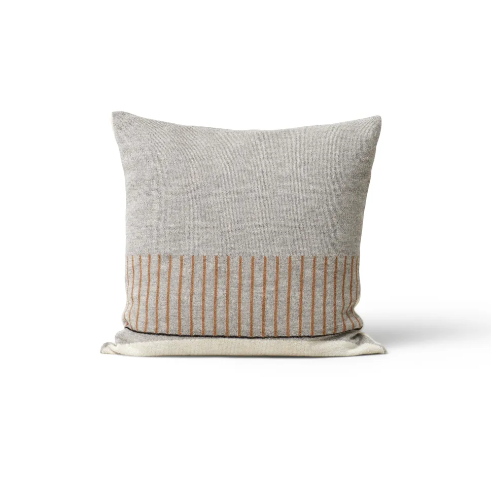 Aymara cushion 52x52 cm, Pattern grey Form & Refine