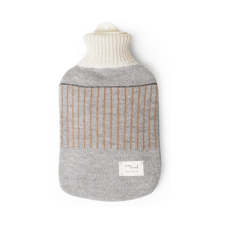 Aymara hot water bottle - Pattern grey - Form & Refine
