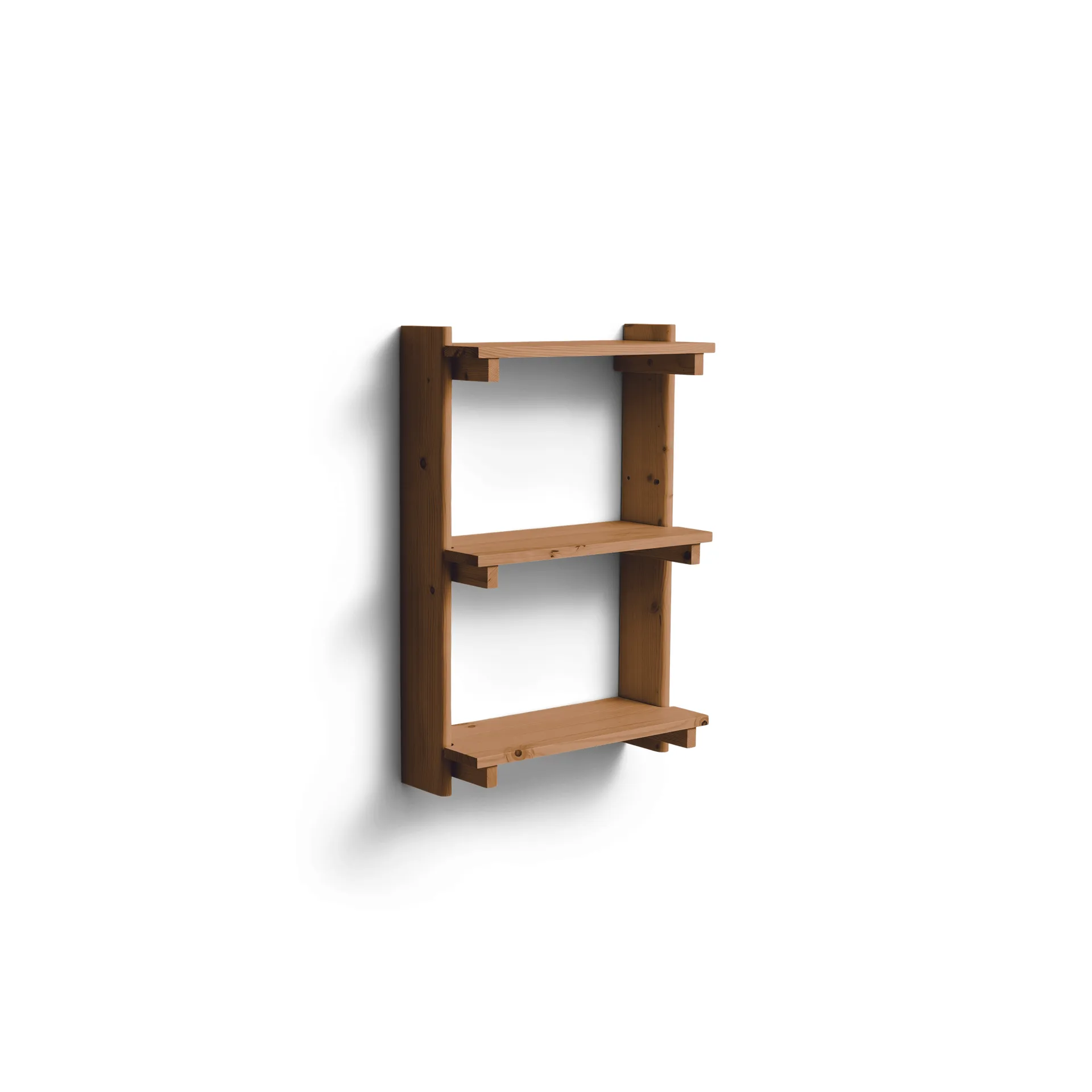 Beam Shelf wall shelf, Deep brown pine, 60x90.5x25 cm Form & Refine