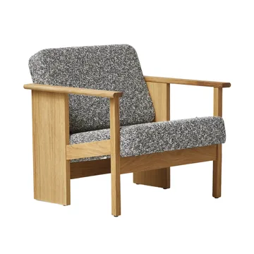 Block lounge chair - Oak-Zero 0004 - Form & Refine