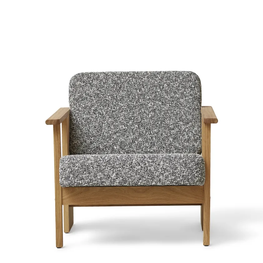 Block lounge chair, Oak-Zero 0004 Form & Refine