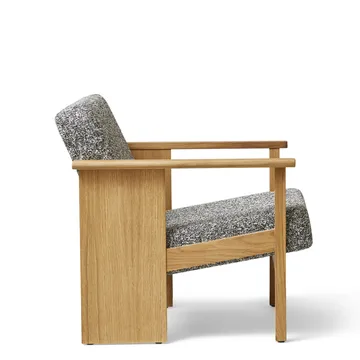 Block lounge chair - Oak-Zero 0004 - Form & Refine