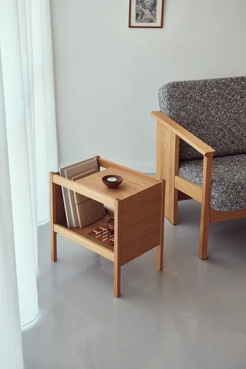Block lounge chair - Oak-Zero 0004 - Form & Refine