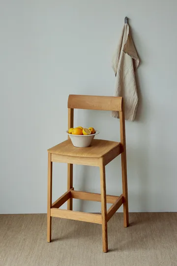 Blueprint bar stool - Oak, 65 cm - Form & Refine