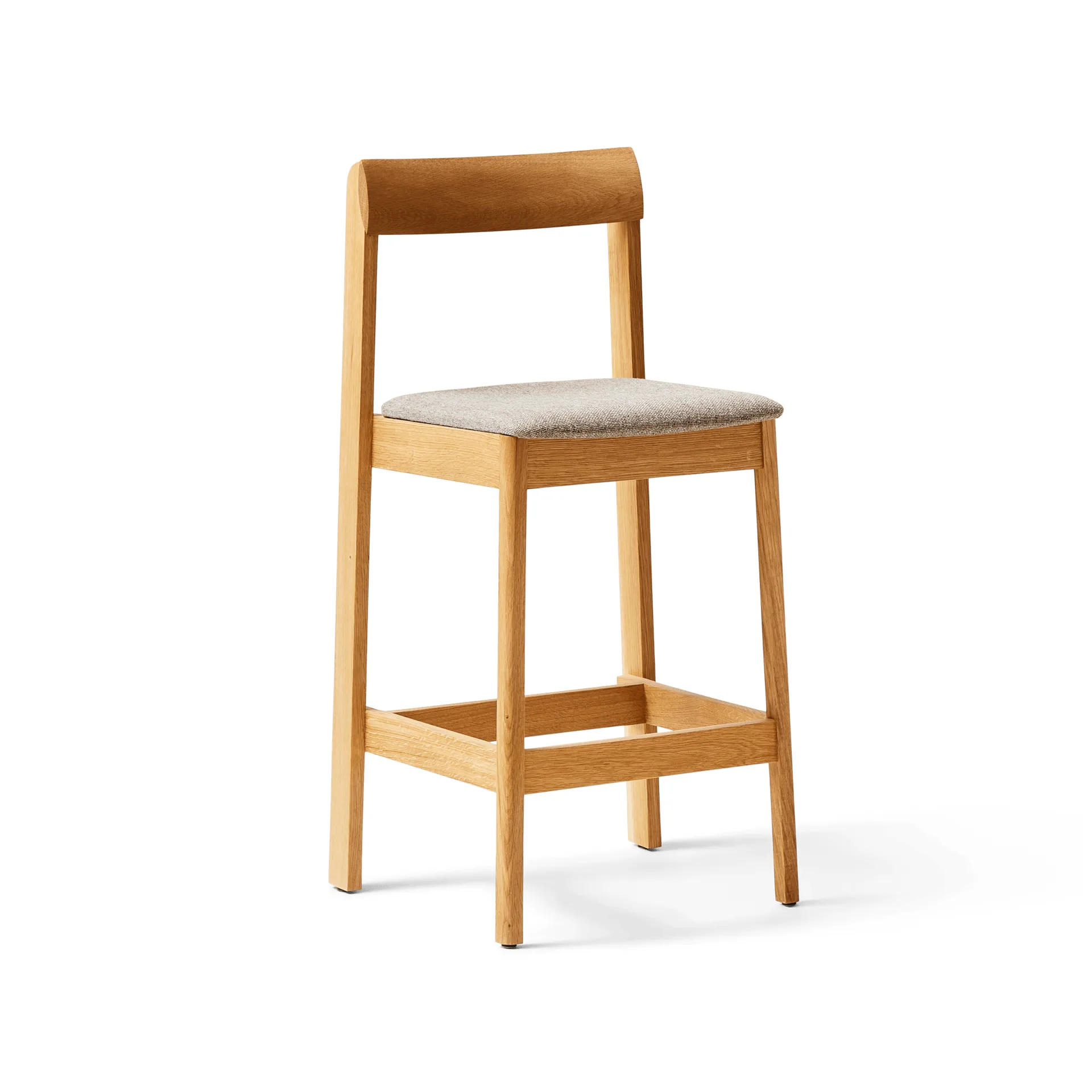 Blueprint bar stool, Oak-Hallingdal 65 0227, 65 cm Form & Refine