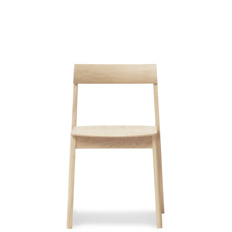 Blueprint chair, White oak Form & Refine