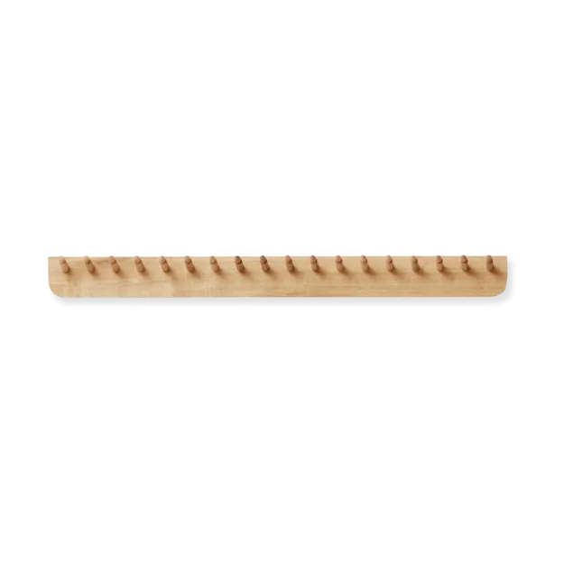 Echo coat rack 88 cm, White oak Form & Refine