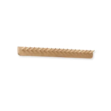 Echo coat rack 88 cm - White oak - Form & Refine