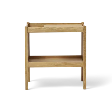 Journal side table 29x43 cm - Oak - Form & Refine
