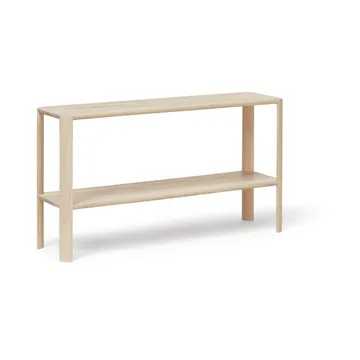 Leaf shelf 2 shelves 57x100 cm - White oak - Form & Refine