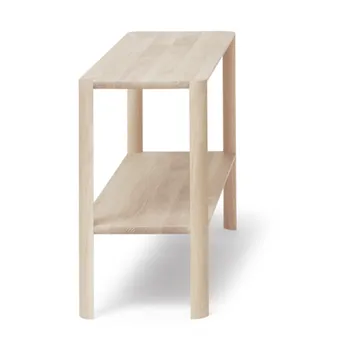 Leaf shelf 2 shelves 57x100 cm - White oak - Form & Refine