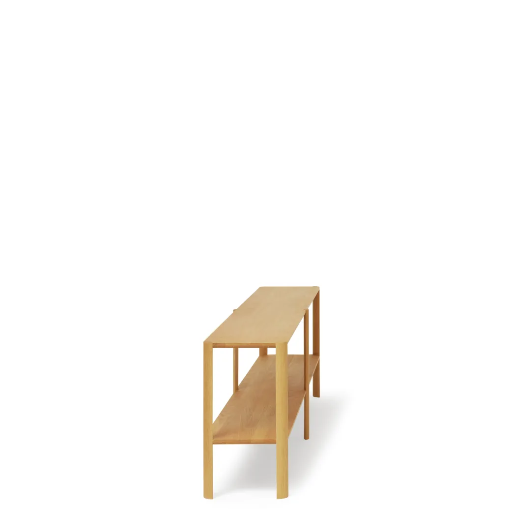 Leaf shelf 2 shelves 57x200 cm, Oak Form & Refine