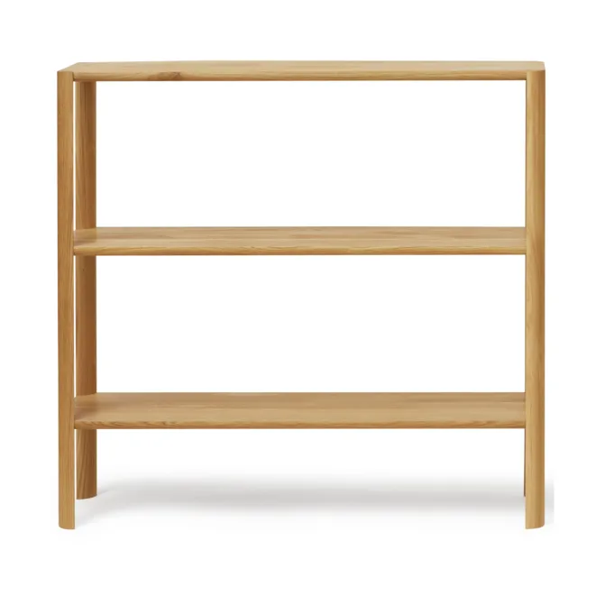 Leaf shelf 3 shelves 92x100 cm, Oak Form & Refine