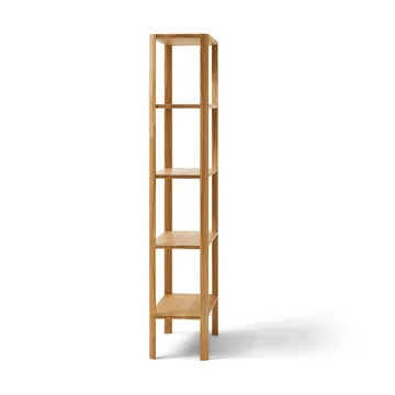 Leaf shelf 5 shelves 55x162 cm - Oak - Form & Refine