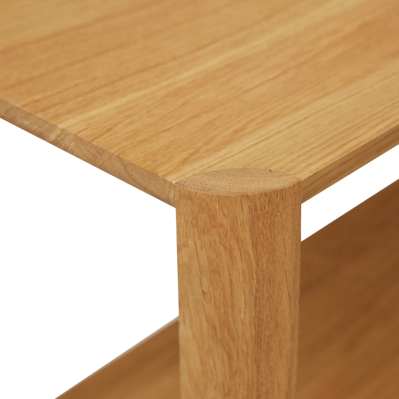 Leaf shelf 5 shelves 55x162 cm, Oak Form & Refine