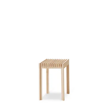 Lightweight stool 40x45 cm - White oak - Form & Refine