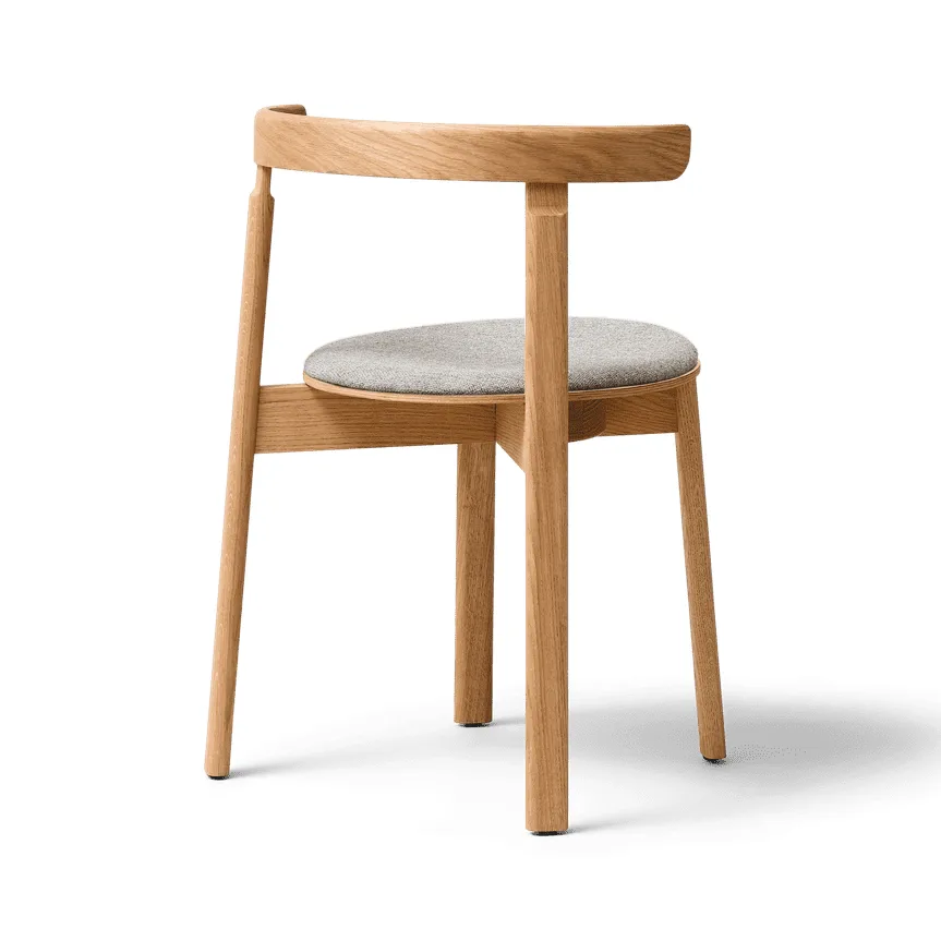 Lunar chair, Oak-Hallingdal 65-0227 Form & Refine