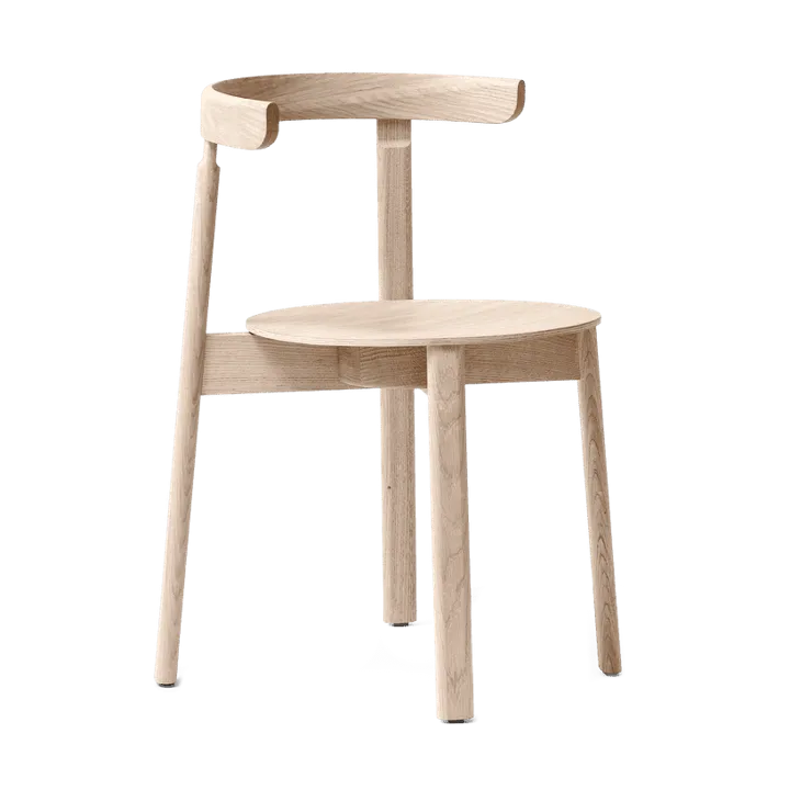 Lunar chair - White oak - Form & Refine
