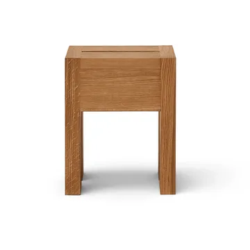 Monolith side table - Oak, 29x29x36 cm - Form & Refine