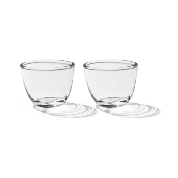 Pinho glass 2-pack - Clear - Form & Refine