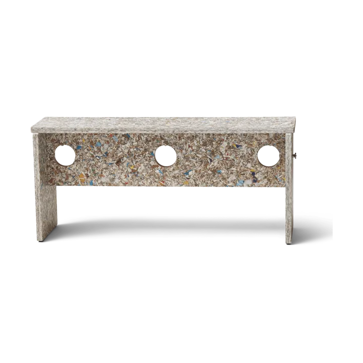 Remake bench 95 cm - Grey - Form & Refine
