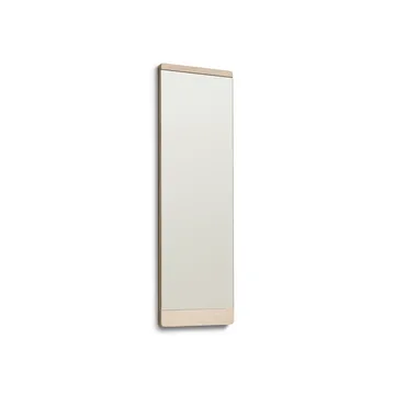 Rim wall mirror 35x110 cm - White oak - Form & Refine