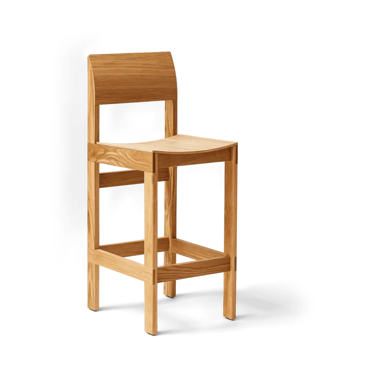 Sonder barstool 65 cm - Oak - Form & Refine