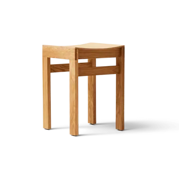 Sonder stool 47.5 cm - Oak - Form & Refine
