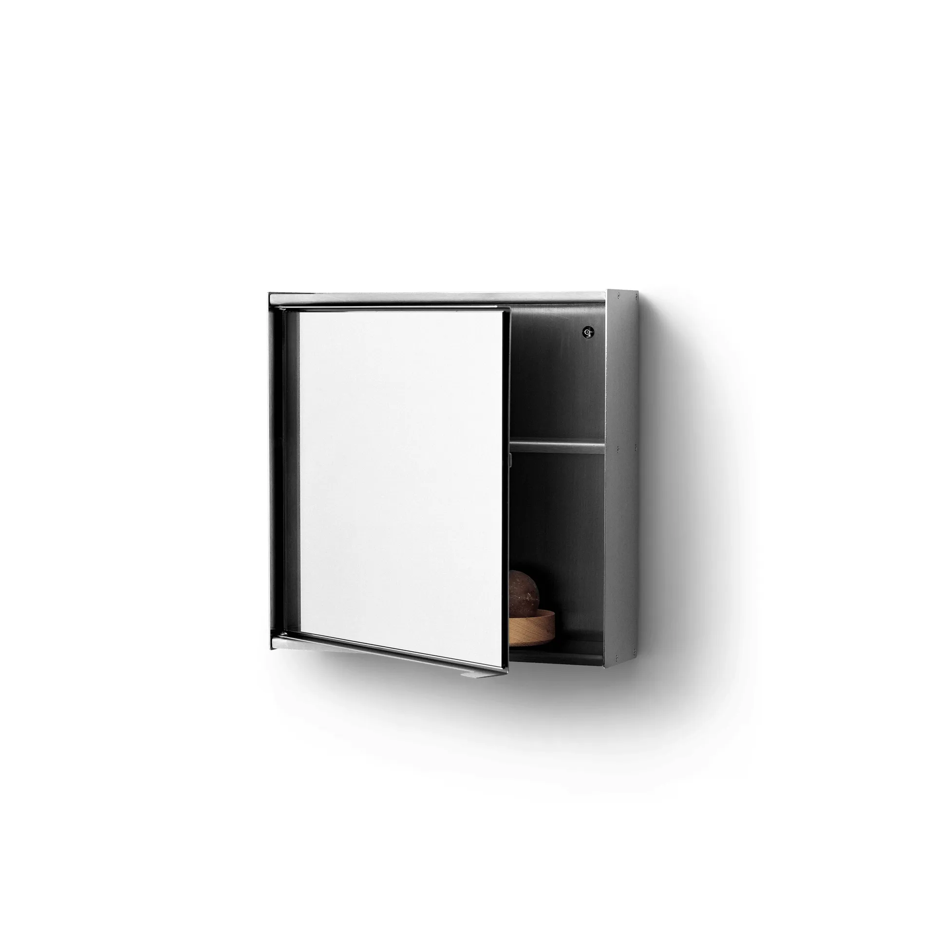 Taper mirror cabinet, 40x40x13 cm Form & Refine