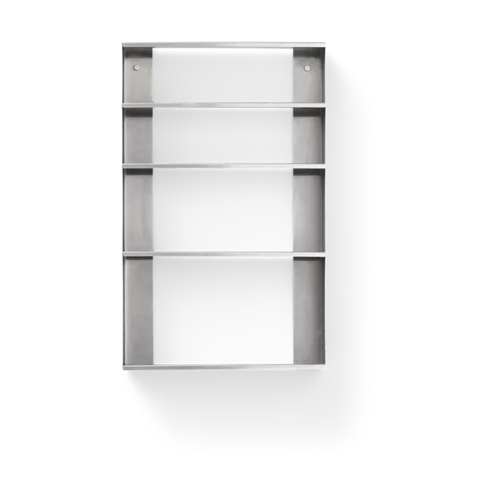 Taper storage shelf 40x65 cm - Stainless steel - Form & Refine