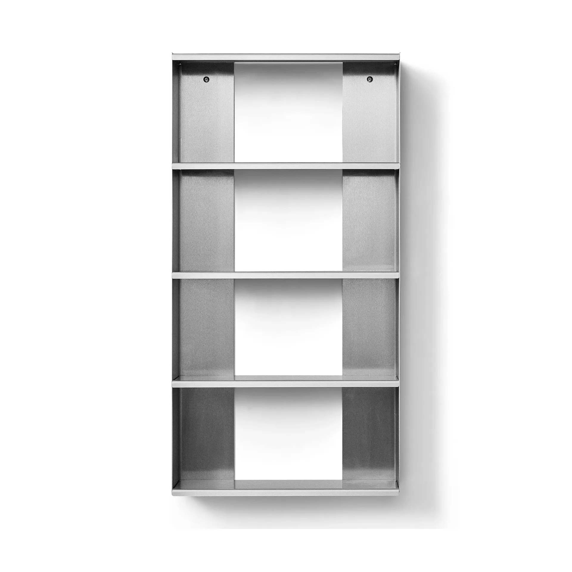 Taper wall shelf, Stainless steel, 50x98 cm Form & Refine