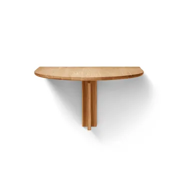 Trefoil wall-mounted table - Oak - Form & Refine