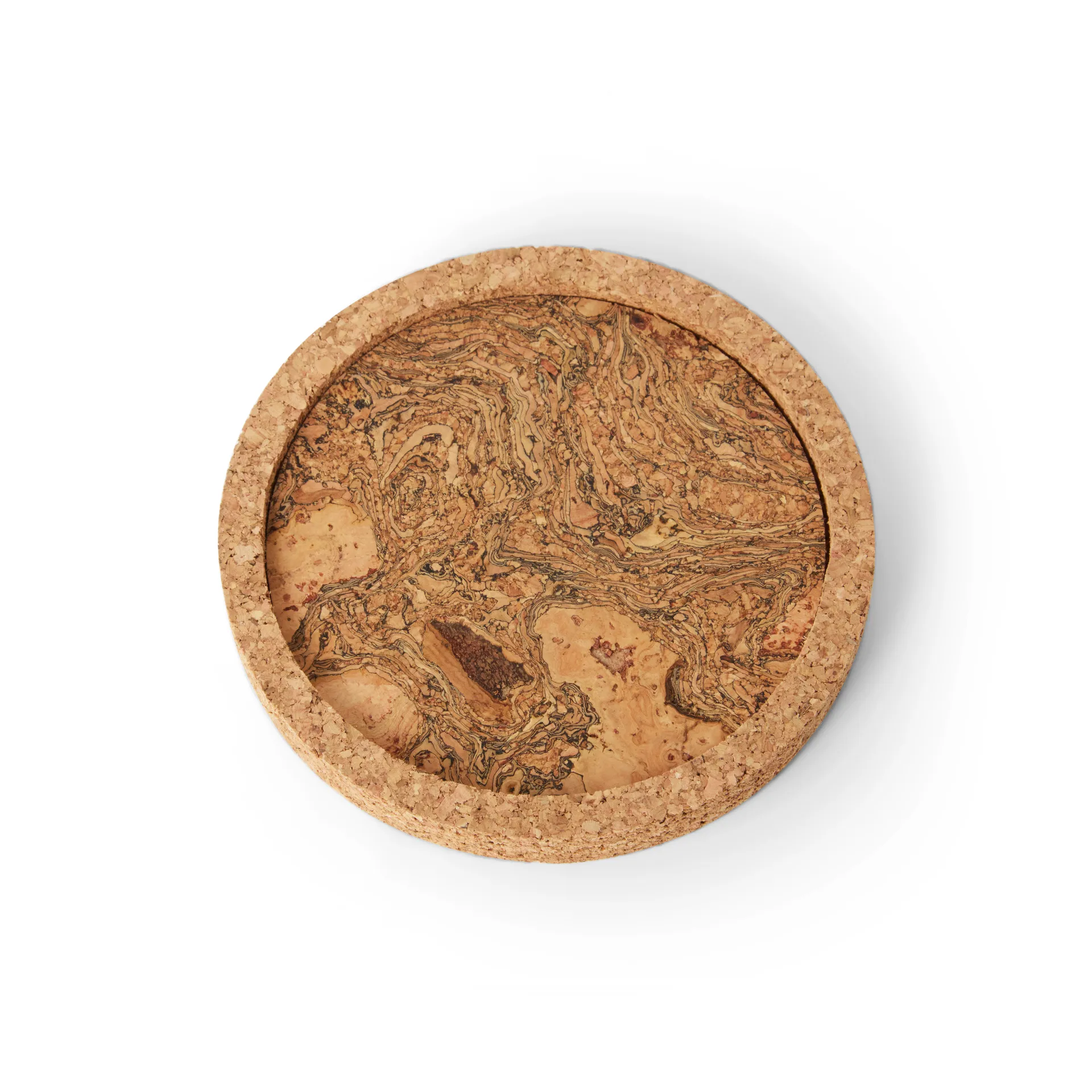 Cork bottle coaster, Natural Formgatan